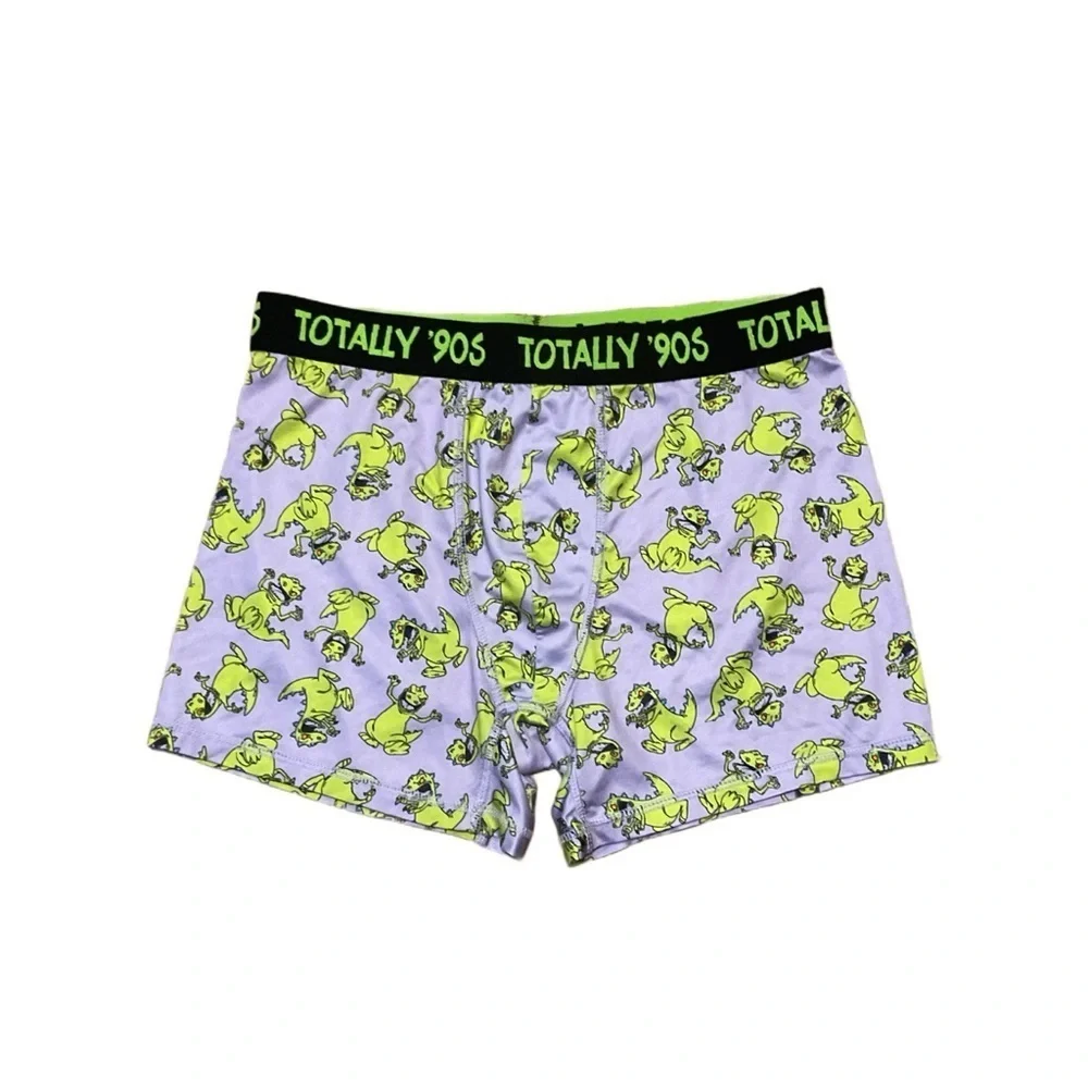 Nickelodeon Boxer Briefs rugrats Green and Purple 90s